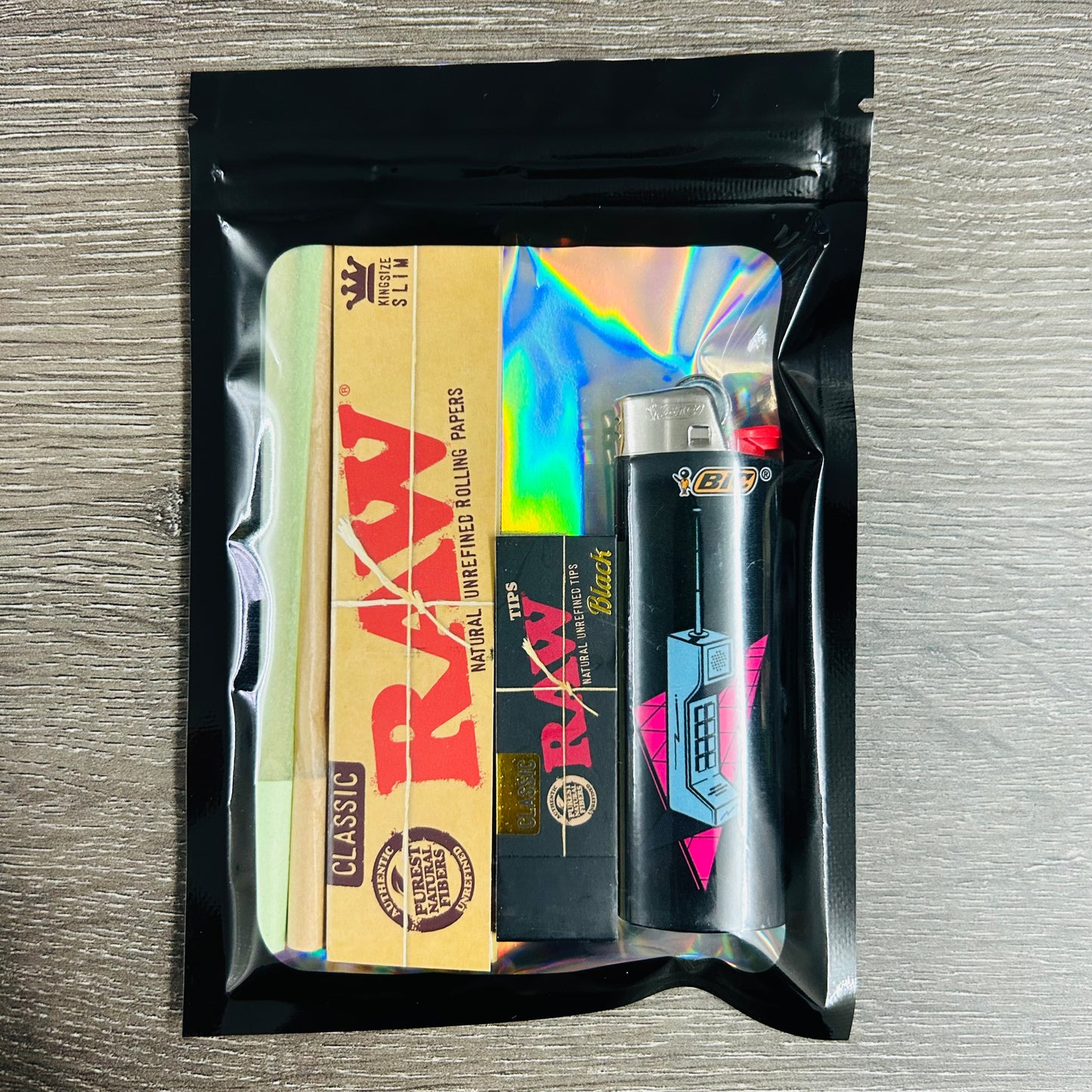Puff Pack - Rolling Papers, Cones & Lighter Mini Gift Set