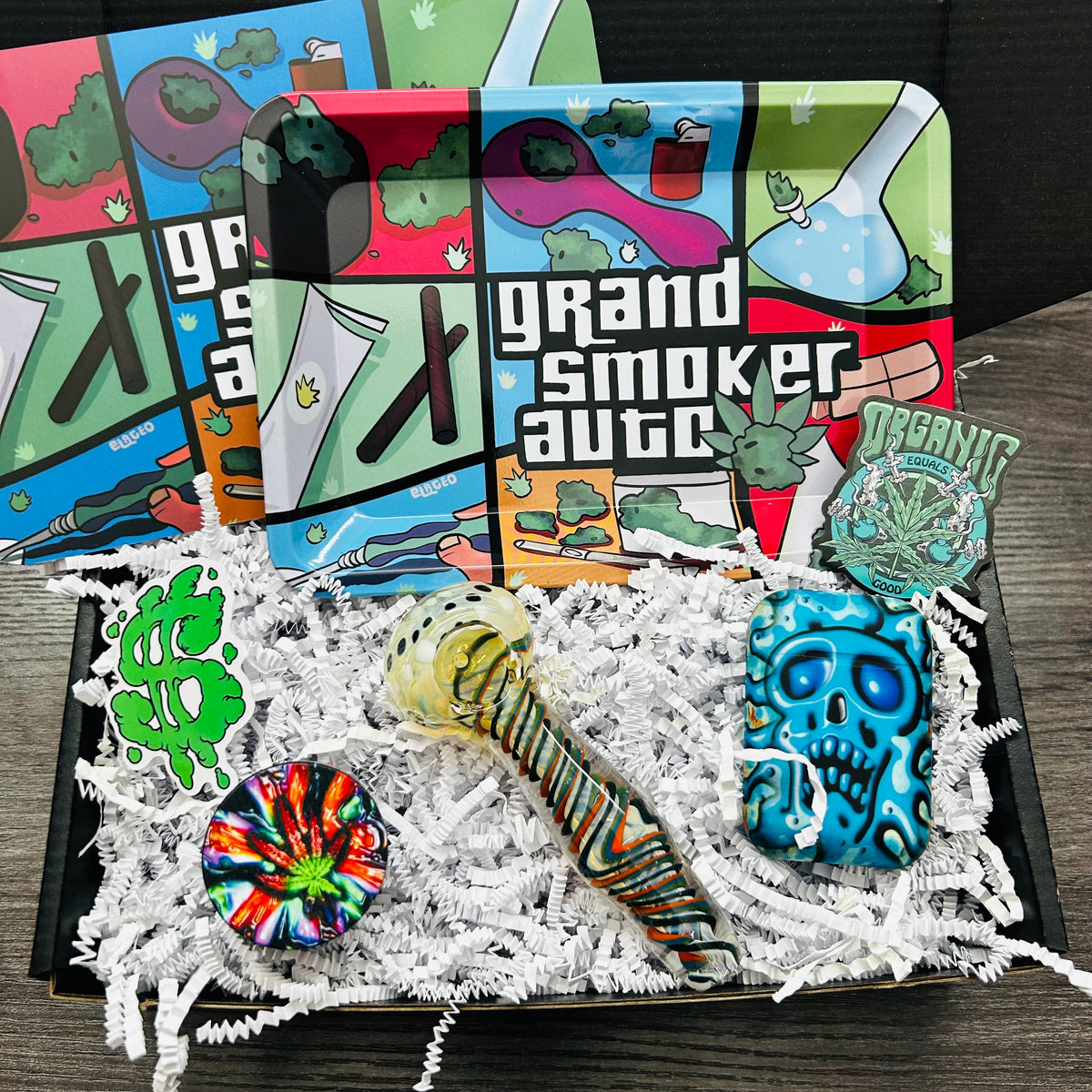 The Grand Smoker Auto Box- Portable Accessories Gift Box