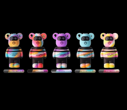 Lookah Bear Cartridge Battery Tie-Dye