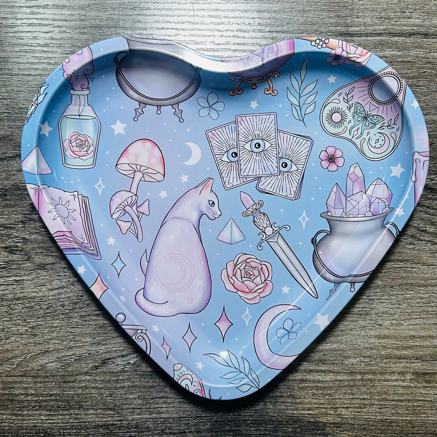 VALENTINE HEART Rolling Tray