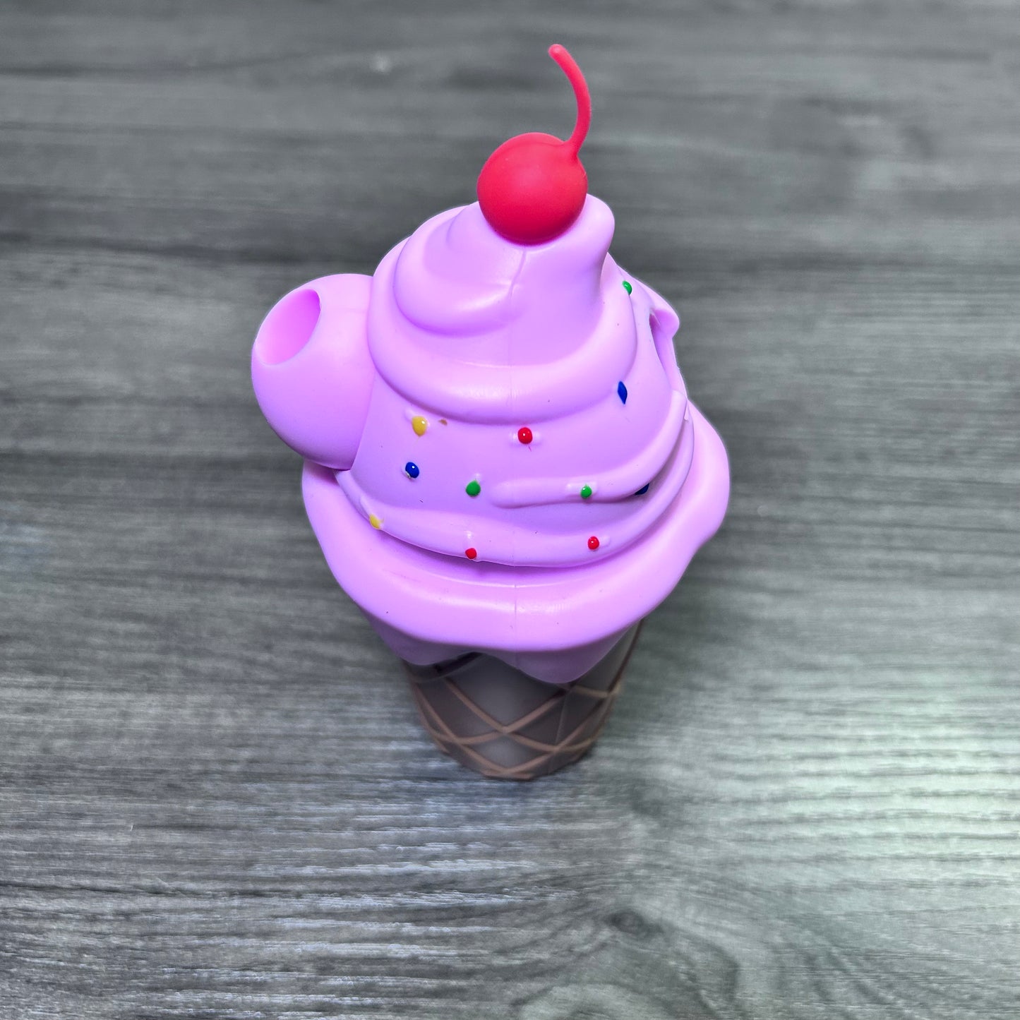 Silicone Ice Cream Cone Bong