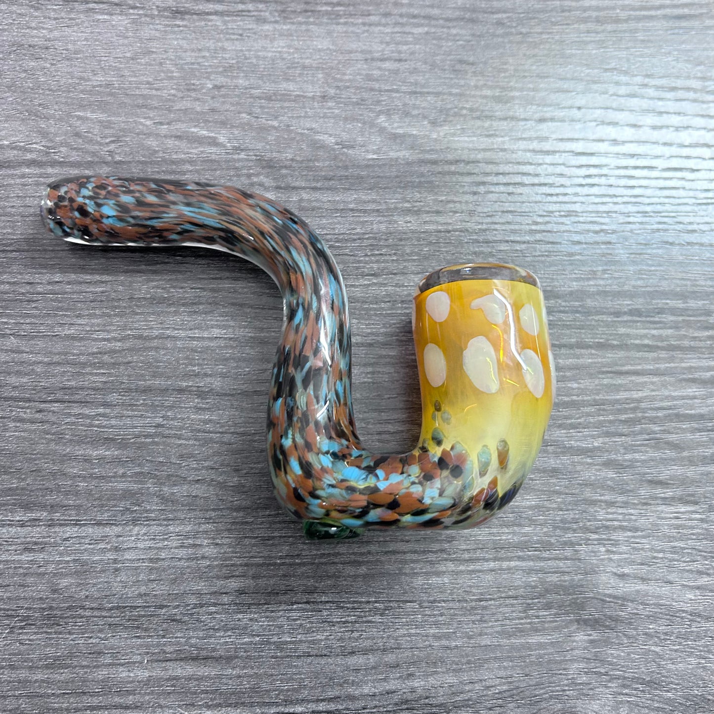 Sherlock Speckled Drift Glass Pipe