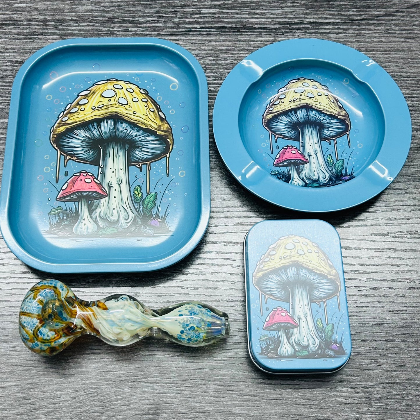 Stoner BLUE SHROOM Gift Box