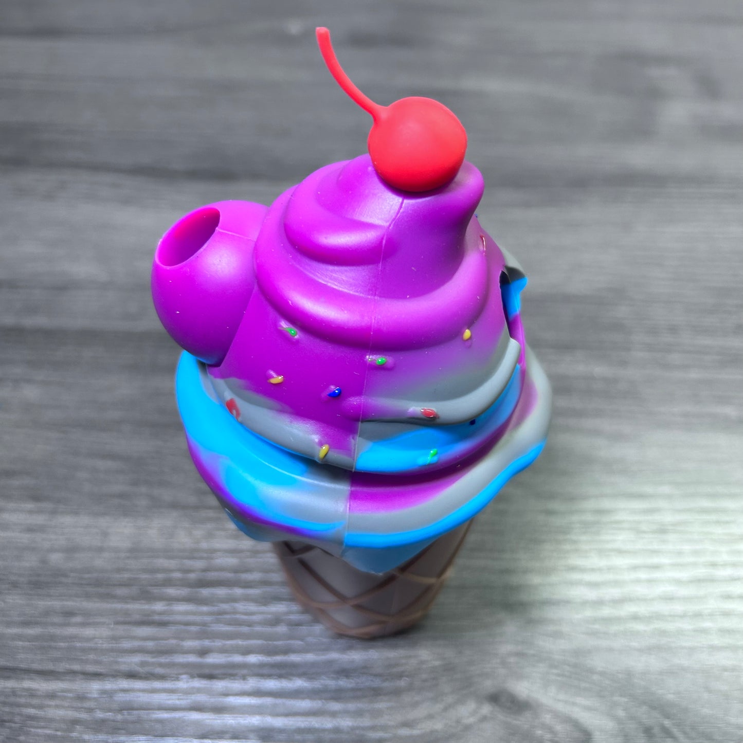 Silicone Ice Cream Cone Bong