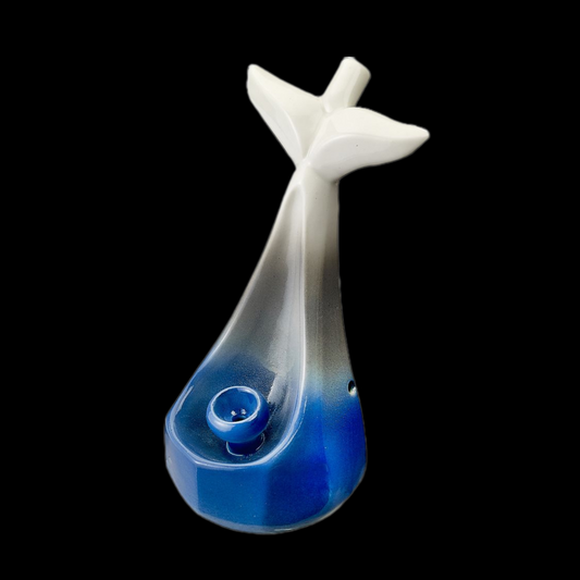 Dolphin Tail Ceramic Pipe