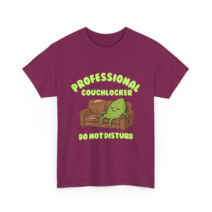 Professional CouchLocker - Unisex Heavy Cotton Tee, Funny T-Shirt