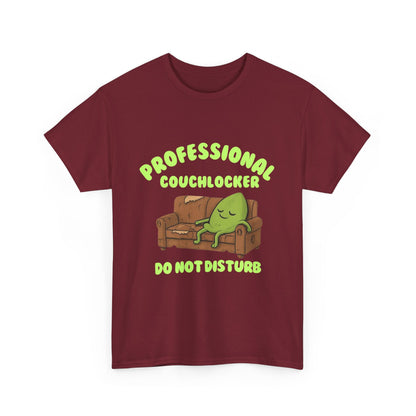 Professional CouchLocker - Unisex Heavy Cotton Tee, Funny T-Shirt