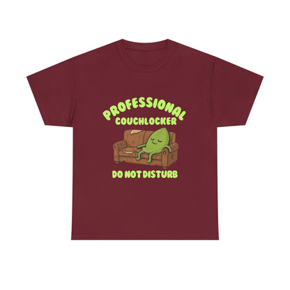 Professional CouchLocker - Unisex Heavy Cotton Tee, Funny T-Shirt