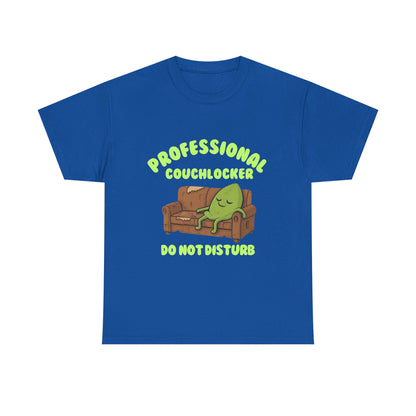 Professional CouchLocker - Unisex Heavy Cotton Tee, Funny T-Shirt