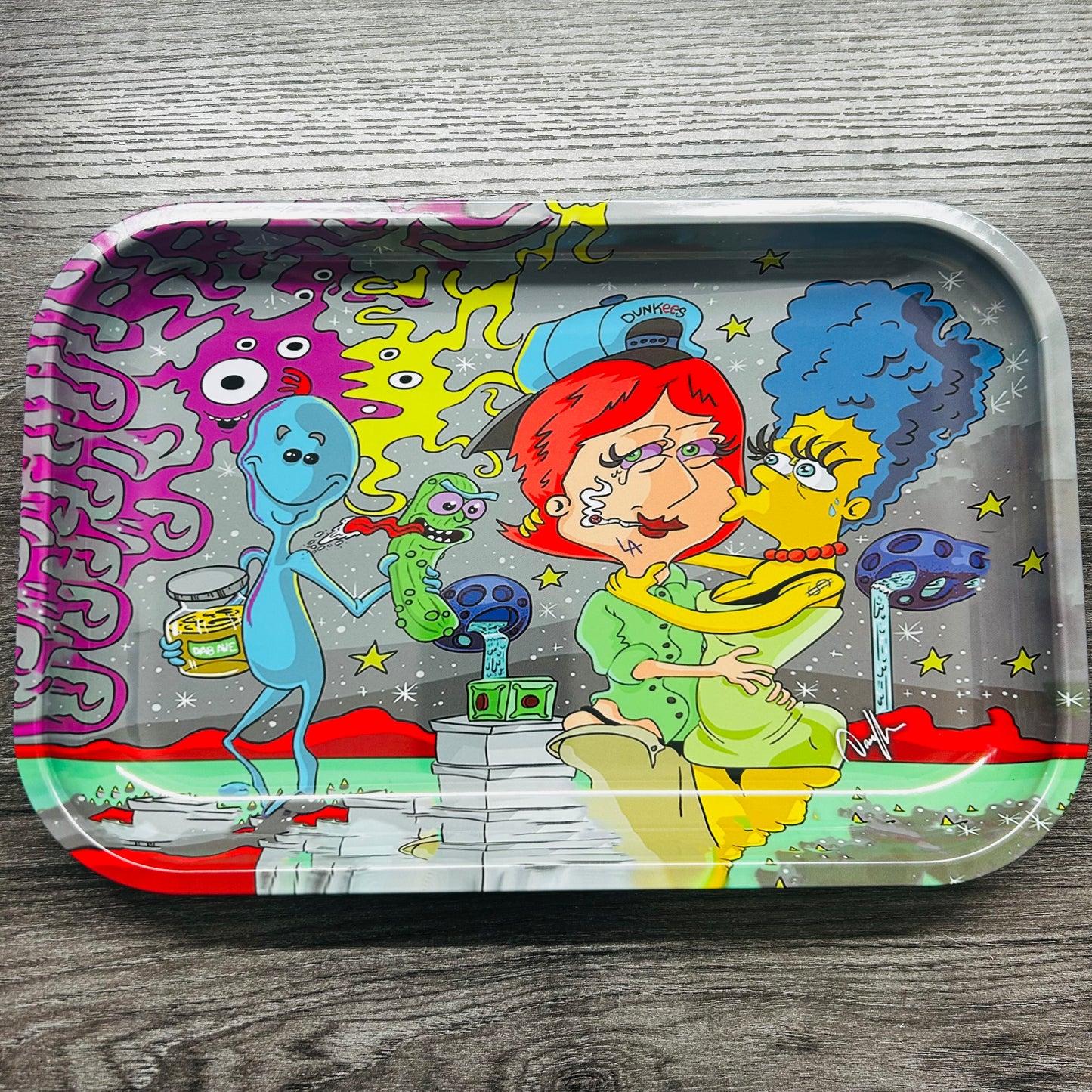MARGE & FRIENDS Rolling Tray