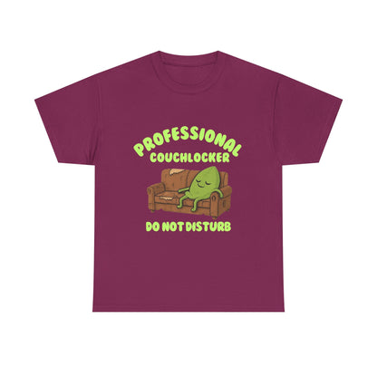 Professional CouchLocker - Unisex Heavy Cotton Tee, Funny T-Shirt