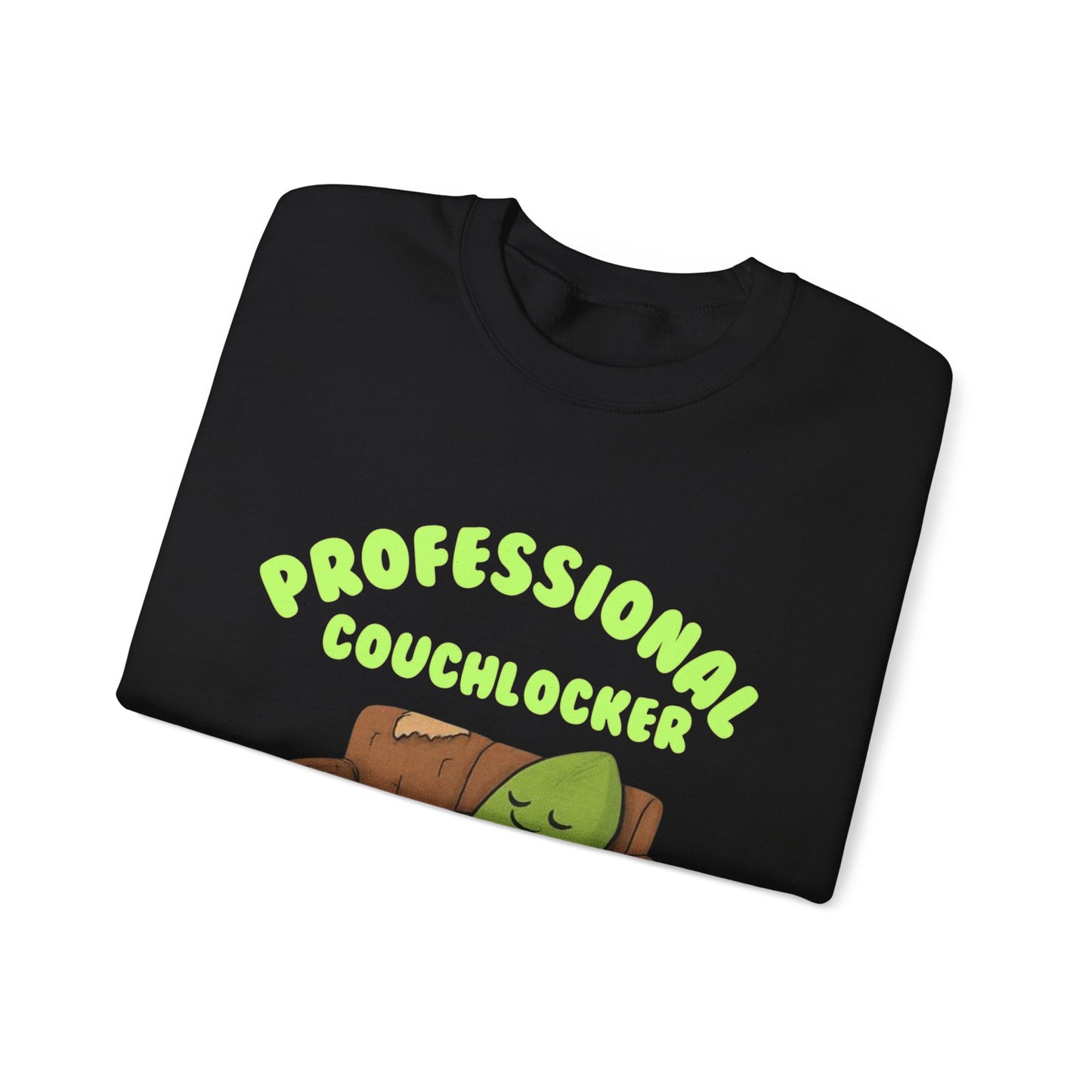 Crewneck Sweatshirt - "Professional Couchlocker: Do Not Disturb"