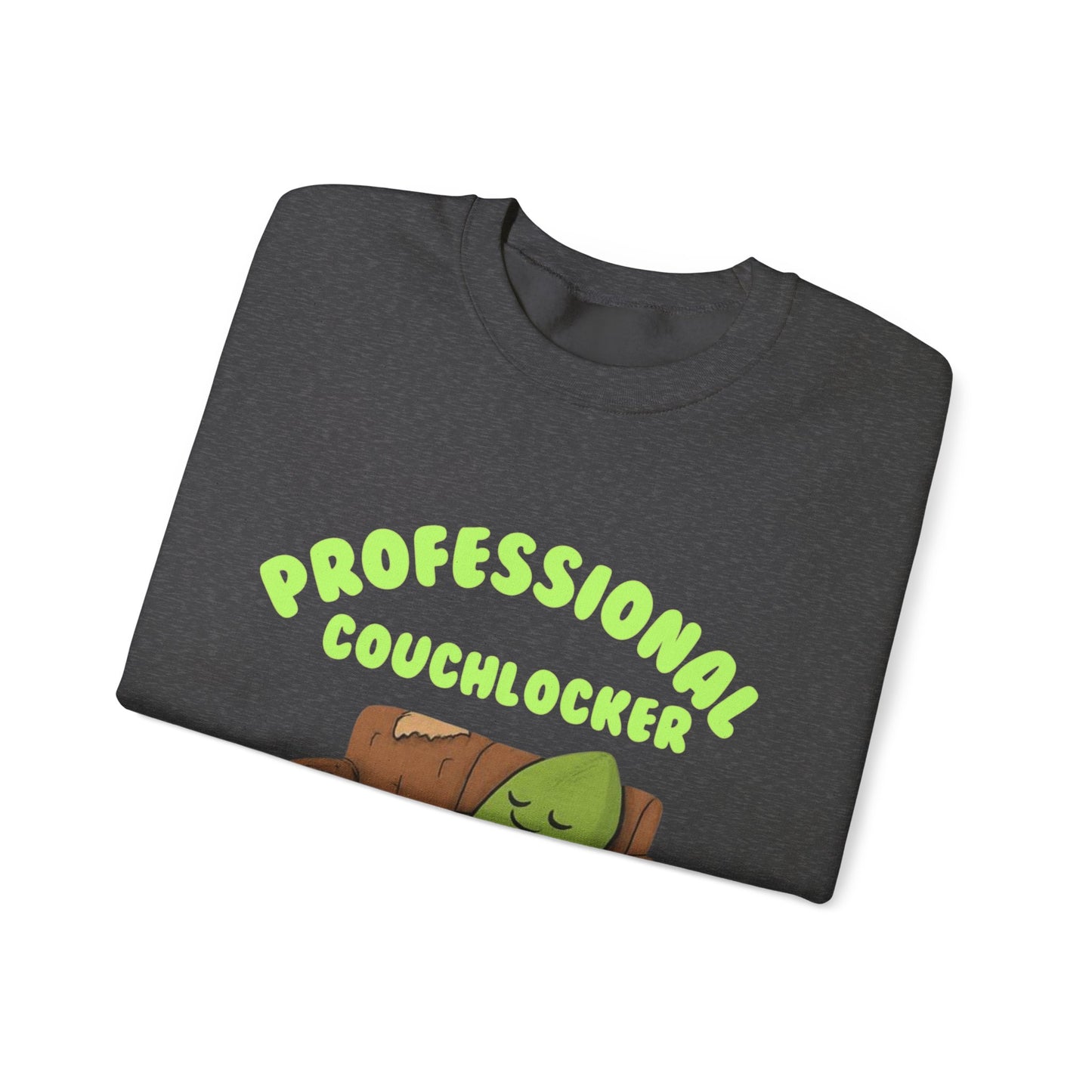 Crewneck Sweatshirt - "Professional Couchlocker: Do Not Disturb"