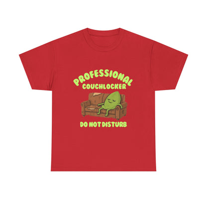 Professional CouchLocker - Unisex Heavy Cotton Tee, Funny T-Shirt