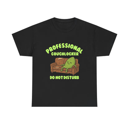 Professional CouchLocker - Unisex Heavy Cotton Tee, Funny T-Shirt