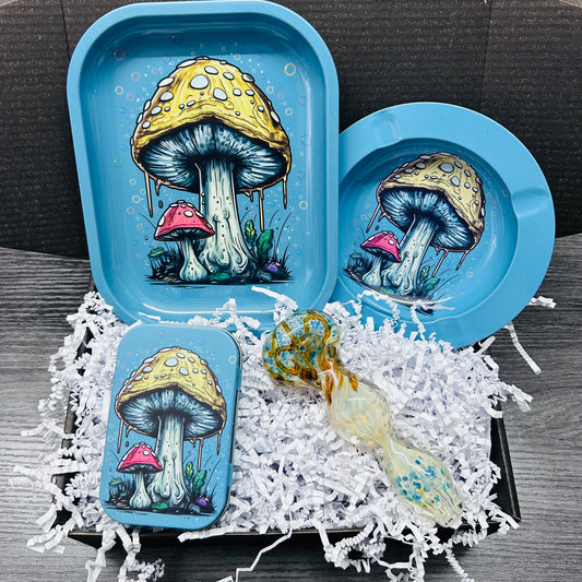 Stoner BLUE SHROOM Gift Box