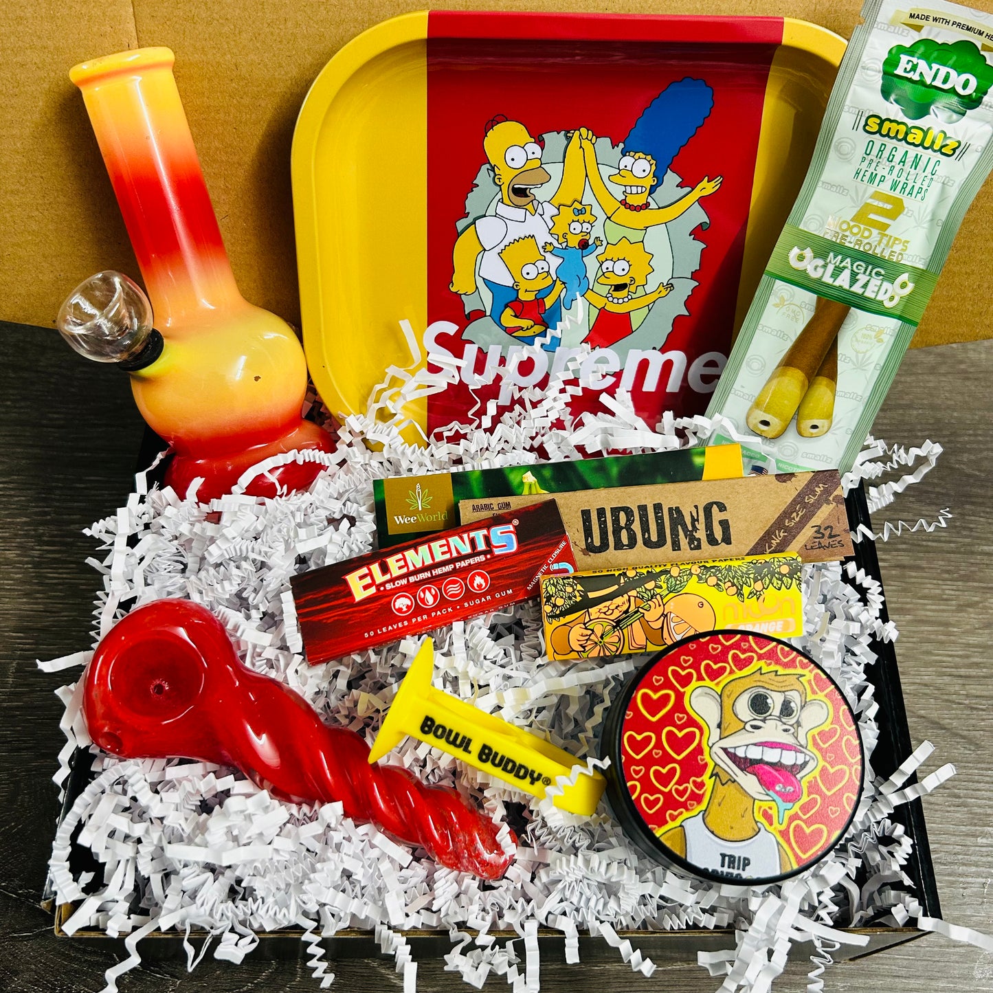 Stoner SUPREME SIMPSONs Gift Box
