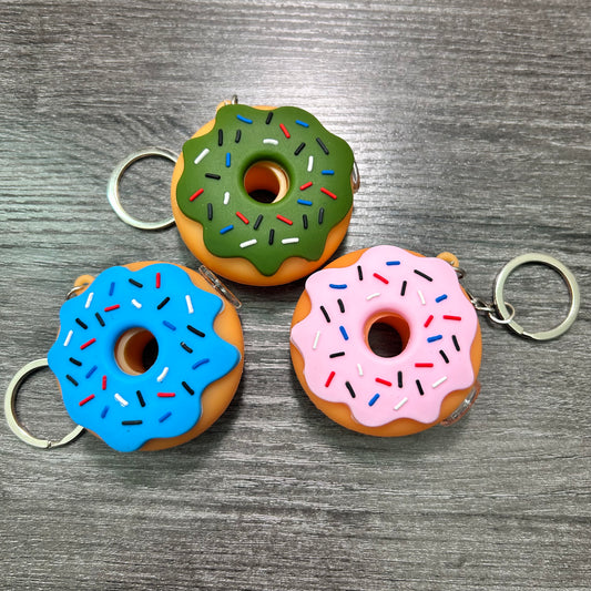 Donut Pipe Keychain