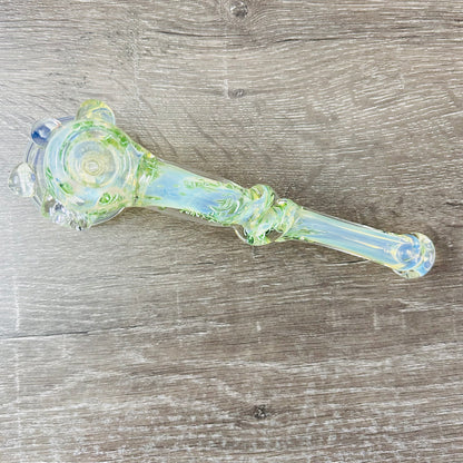 Hammer Green Glass Pipe