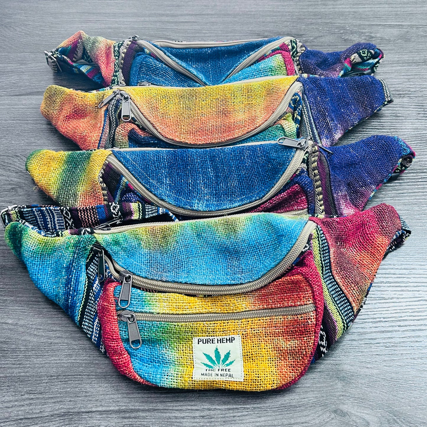 Natural Hemp Fanny Pack