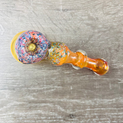 Hammer Rose Glass Pipe