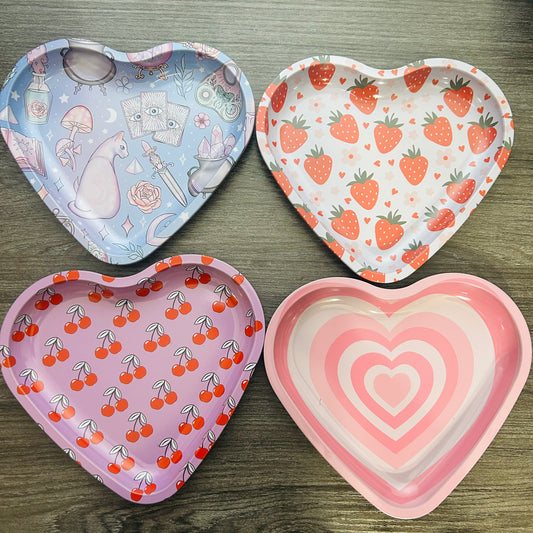 VALENTINE HEART Rolling Tray