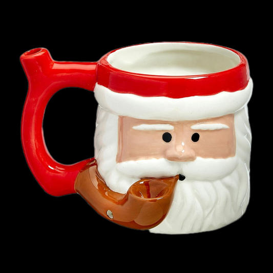 Santa Ceramic Mug Pipe