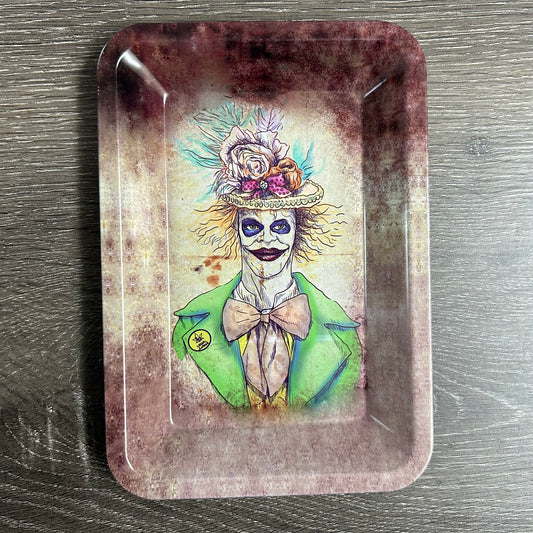 Joker Flower Hat Rolling Tray